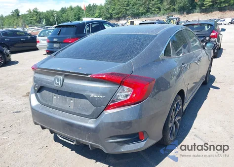 2021 Honda Civic Sport z USA, uszkodzony, nr VIN 2HGFC2F88MH560085